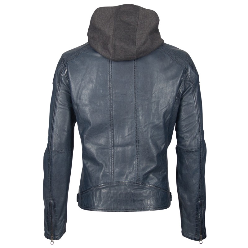 Geaca de Piele Naturala Barbati Gipsy Bleumarin GBArris NSLV – IMBRACAMINTE Geaca de Piele Naturala Barbati Gipsy Bleumarin GBArris NSLV – IMBRACAMINTE