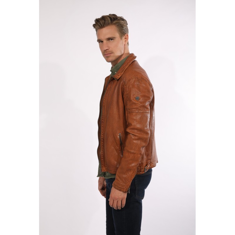 Geaca de Piele Naturala Barbati Gipsy Coniac GBBaxley LATARV – IMBRACAMINTE Geaca de Piele Naturala Barbati Gipsy Coniac GBBaxley LATARV – IMBRACAMINTE