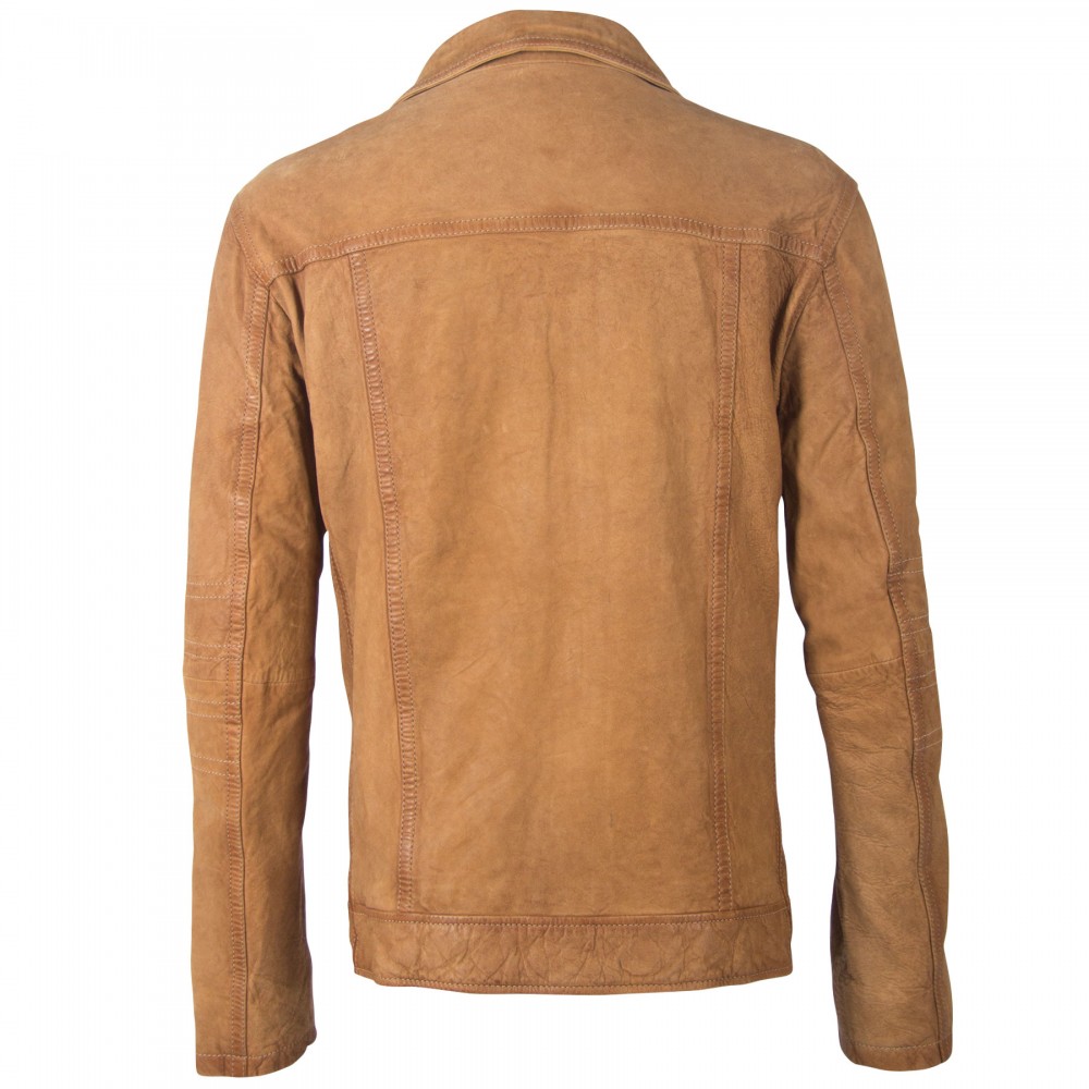 Geaca de Piele Barbati Gipsy Coniac GBBlunt CF LNUV Geaca de Piele Barbati Gipsy Coniac GBBlunt CF LNUV - readytowear.ro