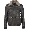 Geaca de Piele Naturala Barbati Gipsy Negru Antic GBBrany NSLAV W Geaca de Piele Naturala Barbati Gipsy Negru Antic GBBrany NSLAV W - readytowear.ro