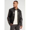 Geaca de Piele Barbati Gipsy Negru/Gri GBBrenton LARIV Geaca de Piele Barbati Gipsy Negru/Gri GBBrenton LARIV - readytowear.ro
