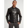 Geaca de Piele Barbati Gipsy Negru/Gri GBBrenton LARIV Geaca de Piele Barbati Gipsy Negru/Gri GBBrenton LARIV - readytowear.ro