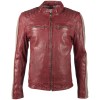Geaca de Piele Barbati Gipsy Rosu Inchis/Gri GBBrenton LARIV Geaca de Piele Barbati Gipsy Rosu Inchis/Gri GBBrenton LARIV - readytowear.ro