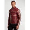 Geaca de Piele Barbati Gipsy Rosu Inchis/Gri GBBrenton LARIV Geaca de Piele Barbati Gipsy Rosu Inchis/Gri GBBrenton LARIV - readytowear.ro