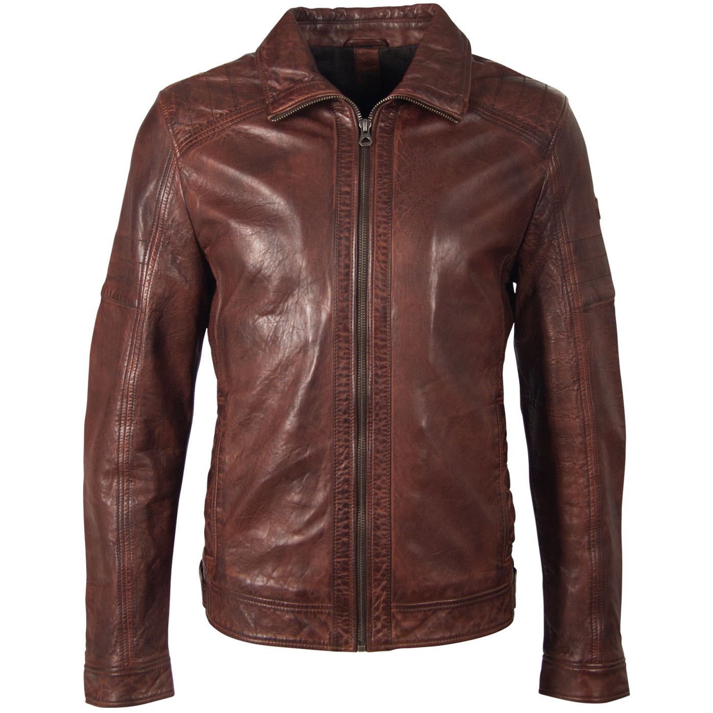 Geaca de Piele Naturala Barbati Gipsy Castanie GBCairo STUV – IMBRACAMINTE Geaca de Piele Naturala Barbati Gipsy Castanie GBCairo STUV – IMBRACAMINTE
