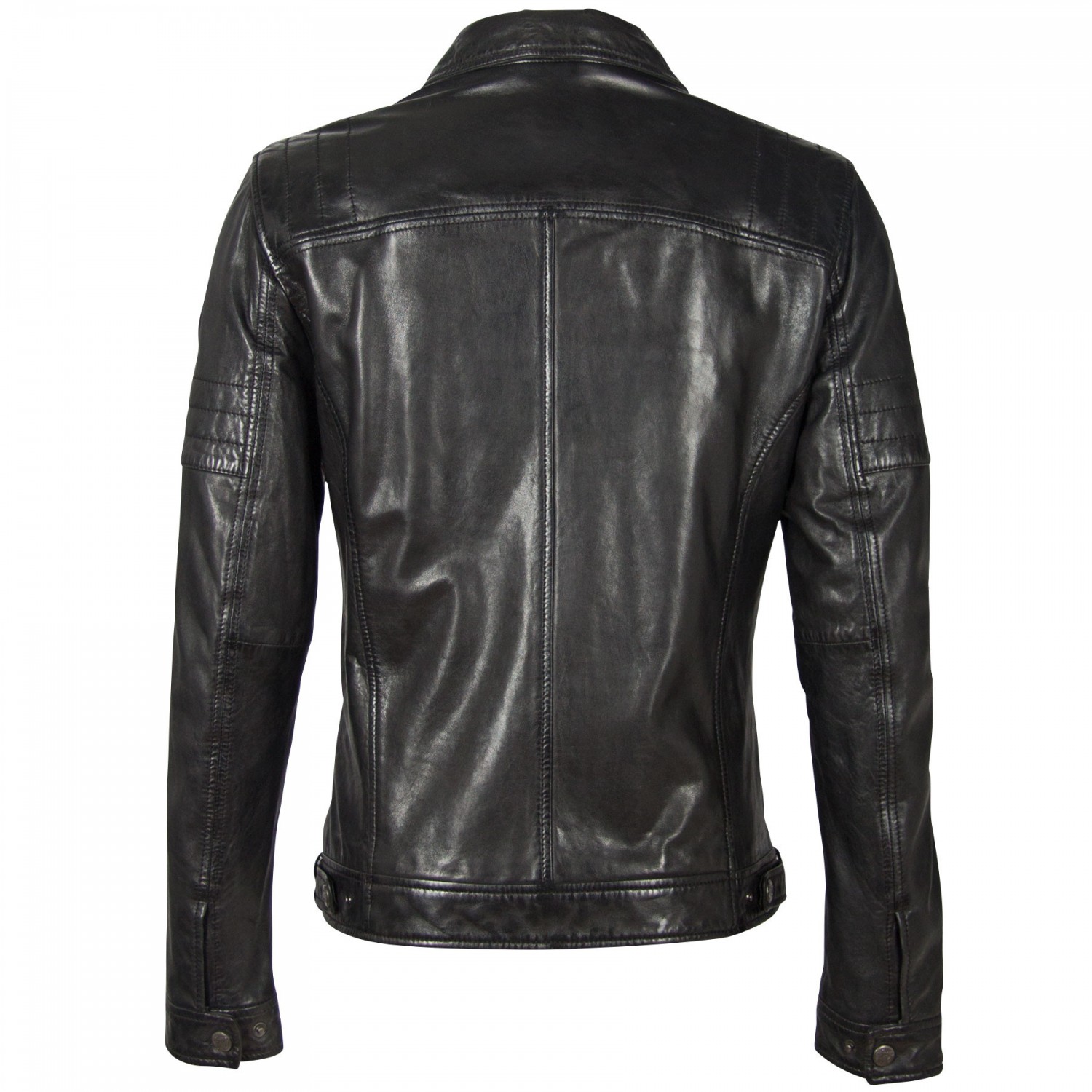 Geaca de Piele Naturala Barbati Gipsy Neagra GBCairo STUV – IMBRACAMINTE