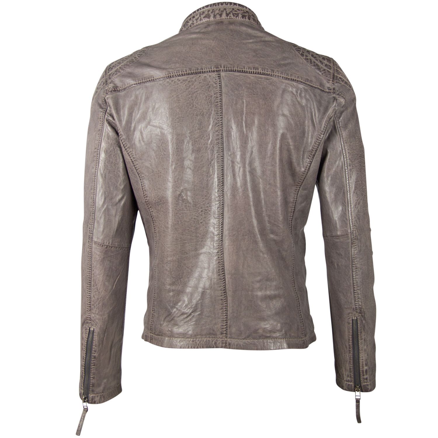 Geaca de Piele Barbati Gipsy Grafit Deschis GBChap LARIV – IMBRACAMINTE Geaca de Piele Barbati Gipsy Grafit Deschis GBChap LARIV – IMBRACAMINTE