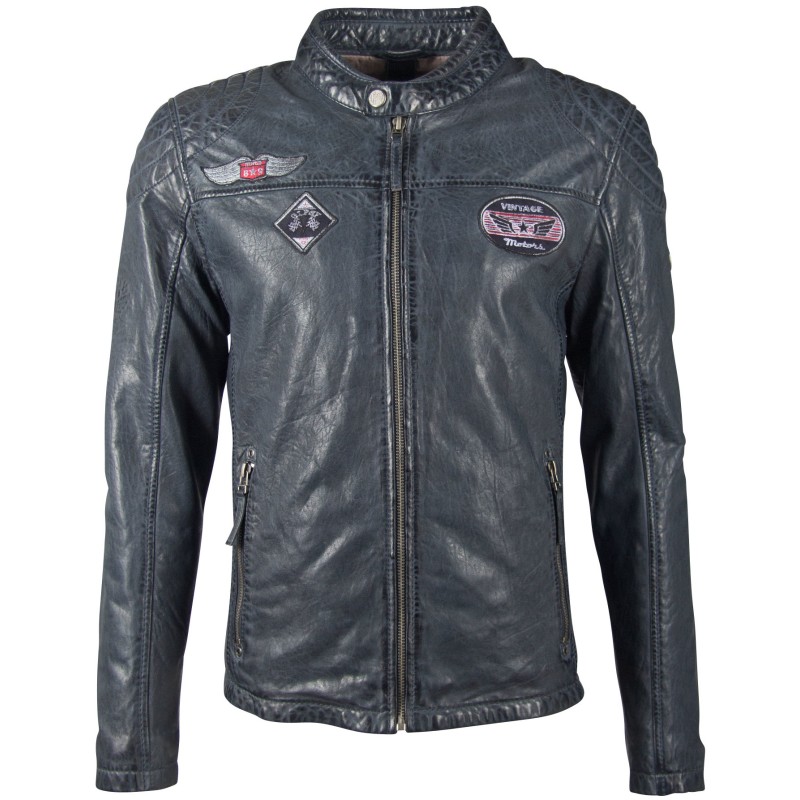 Geaca de Piele Naturala Barbati Gipsy Bleumarin GBChap LARIV – IMBRACAMINTE Geaca de Piele Naturala Barbati Gipsy Bleumarin GBChap LARIV – IMBRACAMINTE