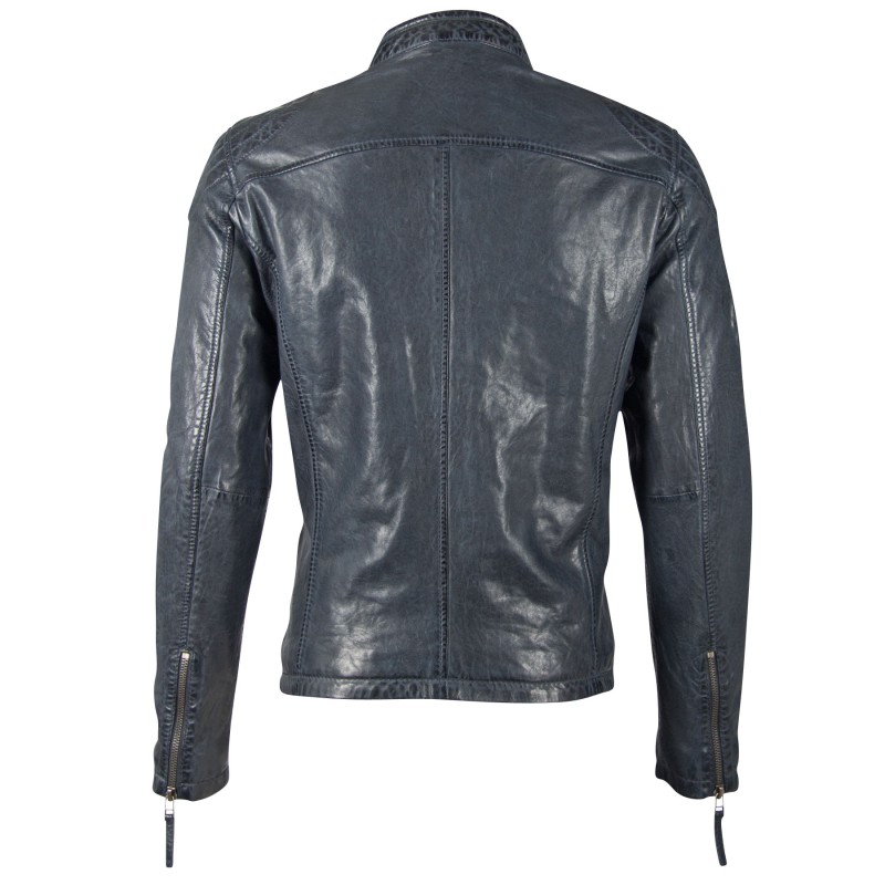 Geaca de Piele Naturala Barbati Gipsy Bleumarin GBChap LARIV – IMBRACAMINTE Geaca de Piele Naturala Barbati Gipsy Bleumarin GBChap LARIV – IMBRACAMINTE