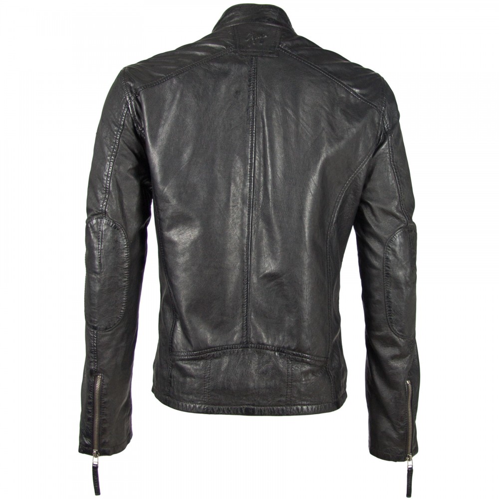 Geaca de Piele Naturala Barbati Gipsy Neagra GBCodey LEGV Geaca de Piele Naturala Barbati Gipsy Neagra GBCodey LEGV - readytowear.ro