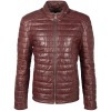 Geaca de Piele Naturala Barbati Gipsy Bordo GBComrie LACEV W Geaca de Piele Naturala Barbati Gipsy Bordo GBComrie LACEV W - readytowear