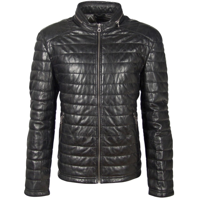 Geaca de Piele Naturala Barbati Gipsy Neagra GBComrie LACEV W – IMBRACAMINTE Geaca de Piele Naturala Barbati Gipsy Neagra GBComrie LACEV W – IMBRACAMINTE