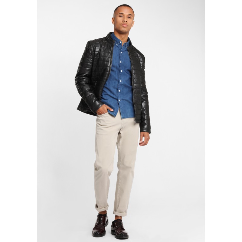 Geaca de Piele Naturala Barbati Gipsy Neagra GBComrie LACEV W – IMBRACAMINTE Geaca de Piele Naturala Barbati Gipsy Neagra GBComrie LACEV W – IMBRACAMINTE