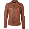 Geaca de Piele Naturala Barbati Gipsy Coniac GBCoulby LATEV Geaca de Piele Naturala Barbati Gipsy Coniac GBCoulby LATEV - readytowear