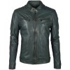 Geaca de Piele Naturala Barbati Gipsy Verde Inchis GBCoulby LATEV - readytowear