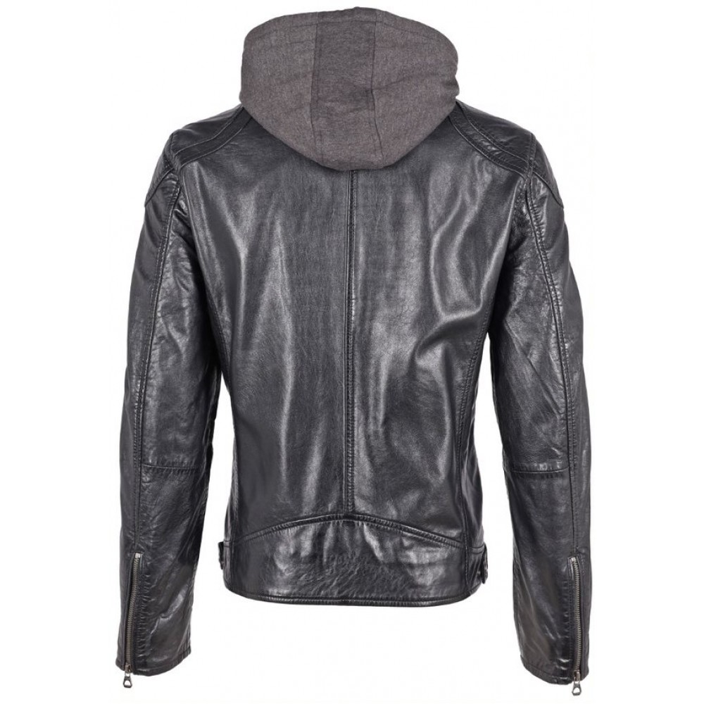 Geaca de Piele Barbati Gipsy Neagra GBDarni Geaca de Piele Barbati Gipsy Neagra GBDarni - readytowear.ro