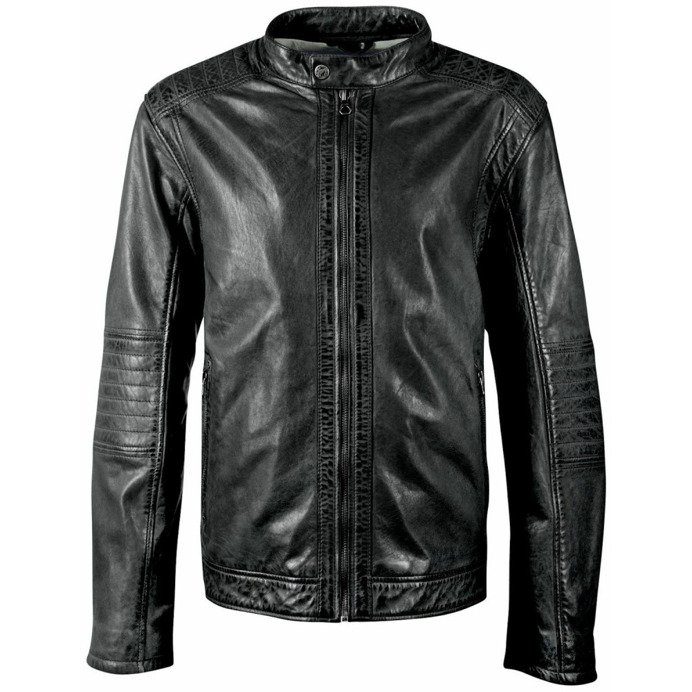 Geaca de Piele Barbati Gipsy Neagra GBDavin Geaca de Piele Barbati Gipsy Neagra GBDavin - readytowear.ro