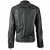 Geaca de Piele Barbati Gipsy Neagra GBDavin - readytowear.ro