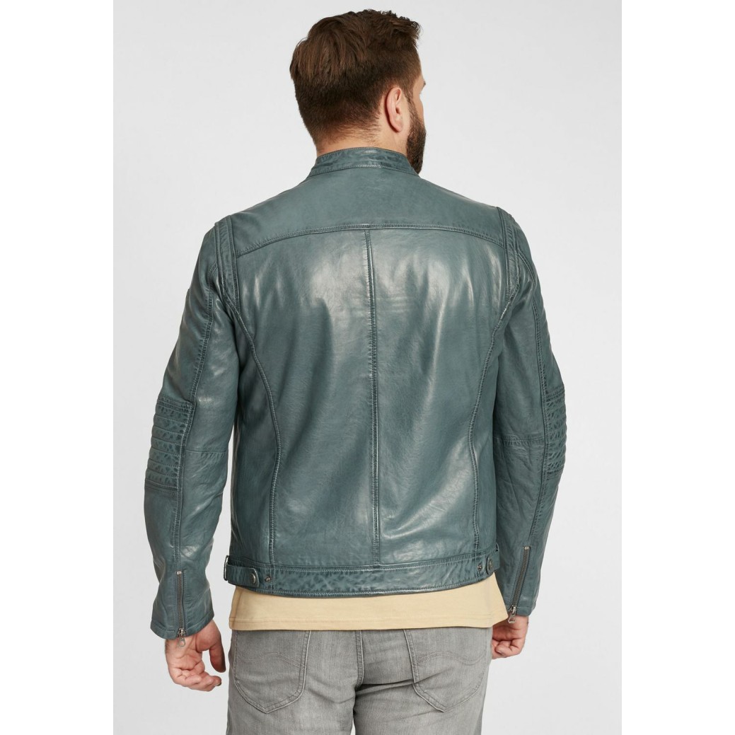 Geaca de Piele Barbati Gipsy Albastru Denim GBDavin – IMBRACAMINTE Geaca de Piele Barbati Gipsy Albastru Denim GBDavin – IMBRACAMINTE