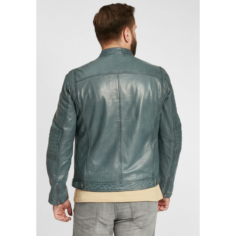 Geaca de Piele Barbati Gipsy Albastru Denim GBDavin – IMBRACAMINTE Geaca de Piele Barbati Gipsy Albastru Denim GBDavin – IMBRACAMINTE