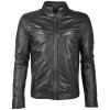 Geaca de Piele Barbati Gipsy Neagra GBDerry Big Sizes – Black Friday