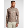 Geaca de Piele Barbati Gipsy Gri Deschis GBDerry LAORV Geaca de Piele Barbati Gipsy Gri Deschis GBDerry LAORV - readytowear.ro