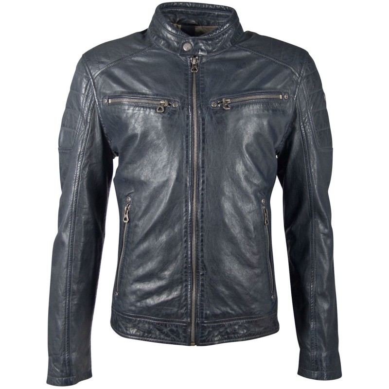 Geaca de Piele Naturala Barbati Gipsy Bleumarin GBDerry LAORV – IMBRACAMINTE Geaca de Piele Naturala Barbati Gipsy Bleumarin GBDerry LAORV – IMBRACAMINTE