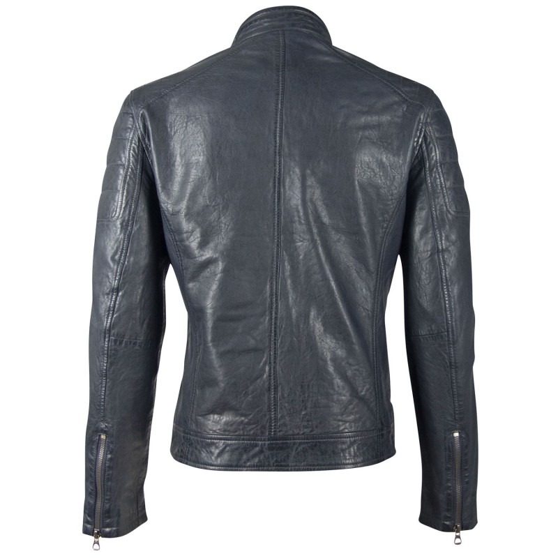 Geaca de Piele Naturala Barbati Gipsy Bleumarin GBDerry LAORV – IMBRACAMINTE Geaca de Piele Naturala Barbati Gipsy Bleumarin GBDerry LAORV – IMBRACAMINTE