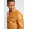 Geaca de Piele Naturala Barbati Gipsy Galbena GBDerry LAORV Geaca de Piele Naturala Barbati Gipsy Galbena GBDerry LAORV - readytowear.ro
