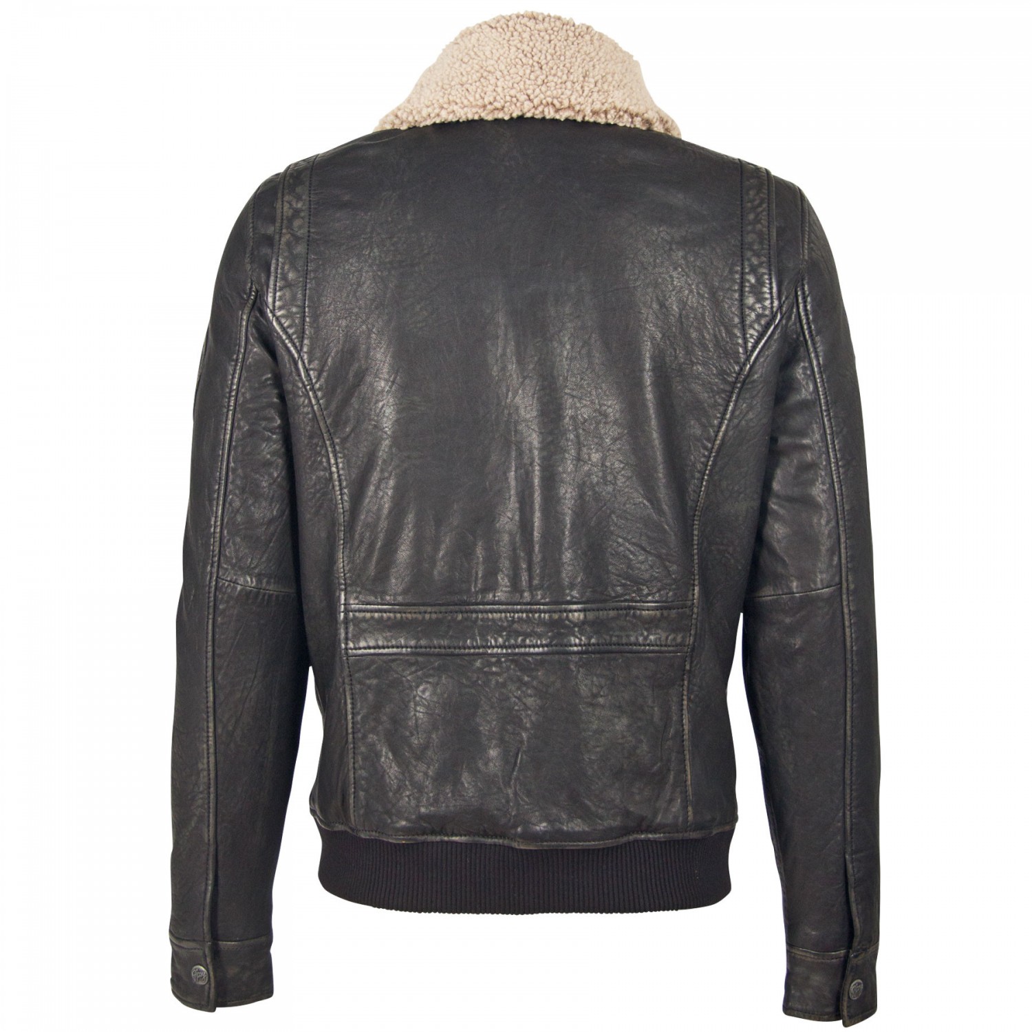 Geaca de Iarna din Piele Barbati Gipsy Neagra GBDubton – IMBRACAMINTE