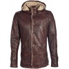 Geaca Lunga de Piele Naturala Barbati Gipsy Castanie GBEmbri STUV W Geaca Lunga de Piele Naturala Barbati Gipsy Castanie GBEmbri STUV W - readytowear.ro