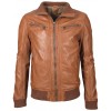 Geaca de Piele Naturala Barbati Gipsy Coniac GBFalk NSLV Geaca de Piele Naturala Barbati Gipsy Coniac GBFalk NSLV - readytowear.ro