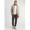 Geaca de Piele Barbati Gipsy Gri Deschis GBFlynt NSLVV Geaca de Piele Barbati Gipsy Gri Deschis GBFlynt NSLVV - readytowear.ro