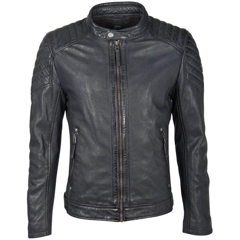 Geaca de Piele Naturala Barbati Gipsy Bleumarin Inchis GBGalton LEGV – IMBRACAMINTE Geaca de Piele Naturala Barbati Gipsy Bleumarin Inchis GBGalton LEGV – IMBRACAMINTE