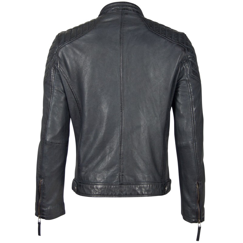 Geaca de Piele Naturala Barbati Gipsy Bleumarin Inchis GBGalton LEGV – IMBRACAMINTE Geaca de Piele Naturala Barbati Gipsy Bleumarin Inchis GBGalton LEGV – IMBRACAMINTE