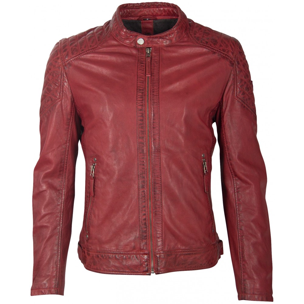 Geaca de Piele Naturala Barbati Gipsy Rosie GBGalton LEGV Geaca de Piele Naturala Barbati Gipsy Rosie GBGalton LEGV - readytowear.ro
