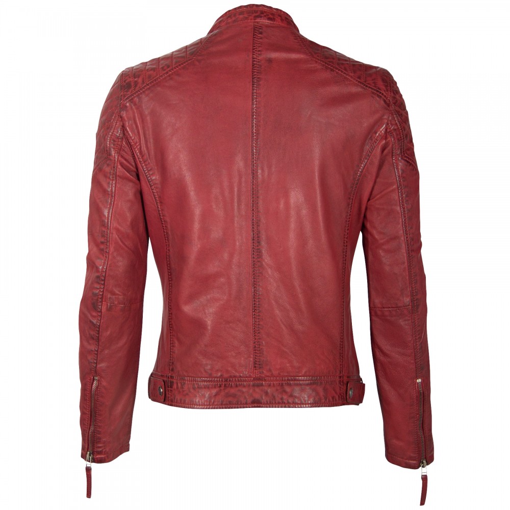 Geaca de Piele Naturala Barbati Gipsy Rosie GBGalton LEGV Geaca de Piele Naturala Barbati Gipsy Rosie GBGalton LEGV - readytowear.ro