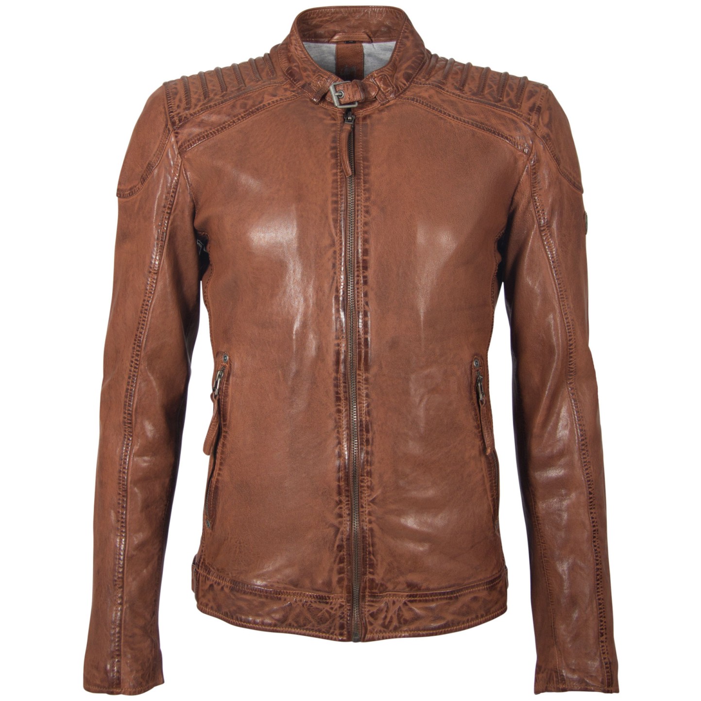 Geaca de Piele Naturala Barbati Gipsy Coniac GBGambler SF LVTW – IMBRACAMINTE Geaca de Piele Naturala Barbati Gipsy Coniac GBGambler SF LVTW – IMBRACAMINTE