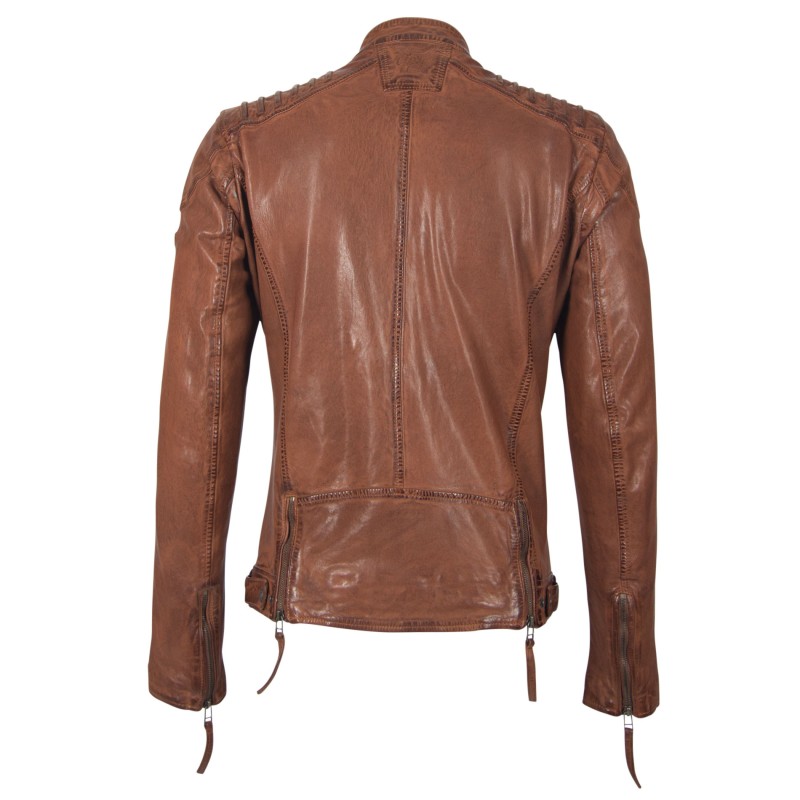 Geaca de Piele Naturala Barbati Gipsy Coniac GBGambler SF LVTW – IMBRACAMINTE Geaca de Piele Naturala Barbati Gipsy Coniac GBGambler SF LVTW – IMBRACAMINTE