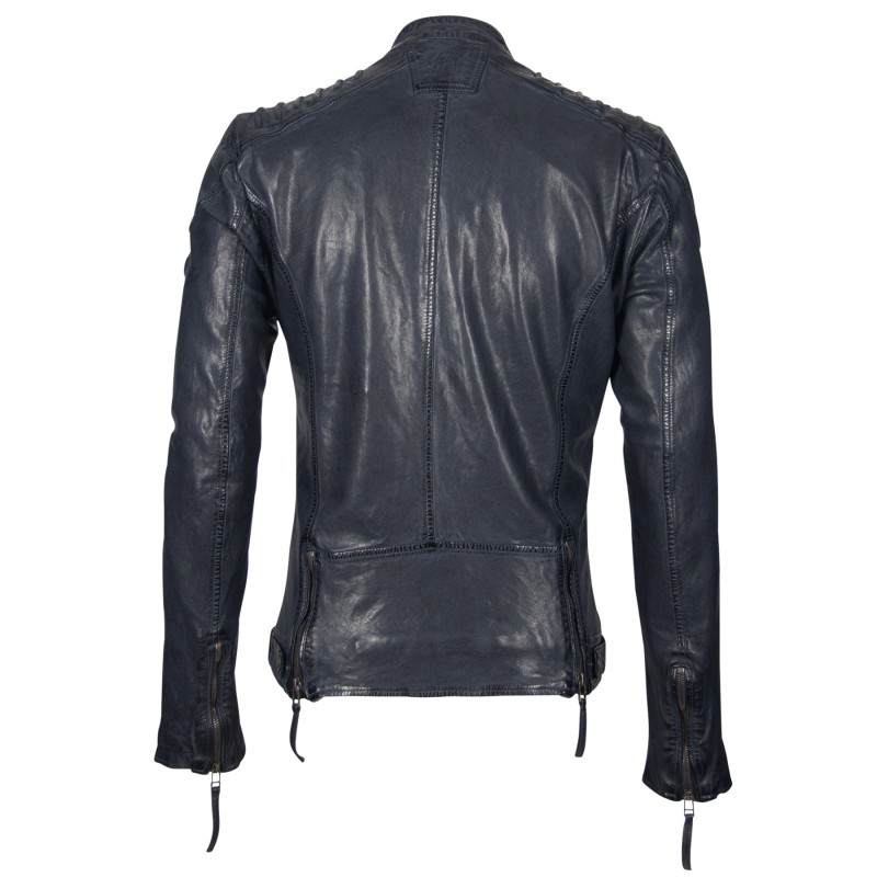 Geaca de Piele Naturala Barbati Gipsy Bleumarin GBGambler SF LVTW – IMBRACAMINTE Geaca de Piele Naturala Barbati Gipsy Bleumarin GBGambler SF LVTW – IMBRACAMINTE