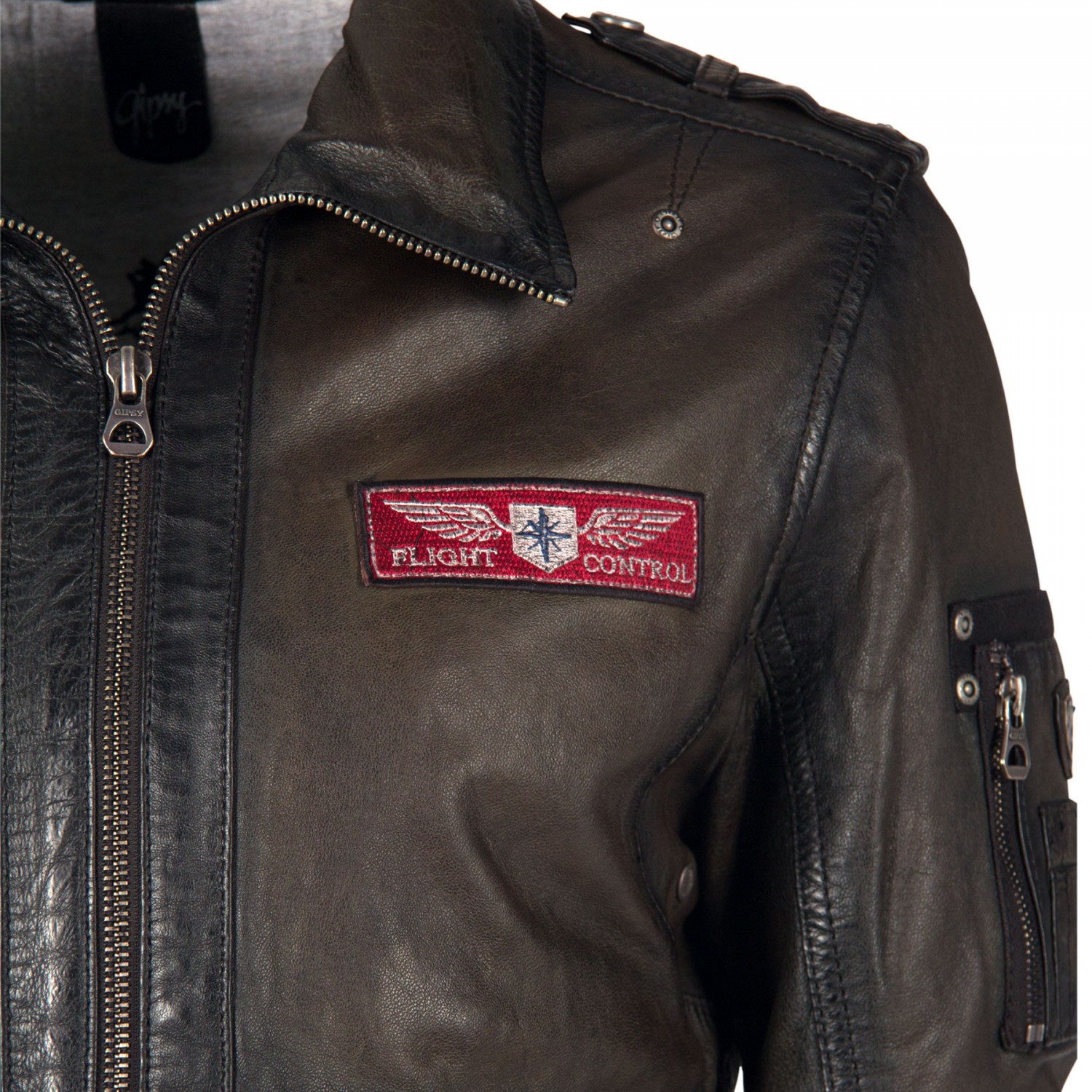 Geaca de Piele Naturala Barbati Gipsy Maro Antic GBGismo LAKAV – IMBRACAMINTE