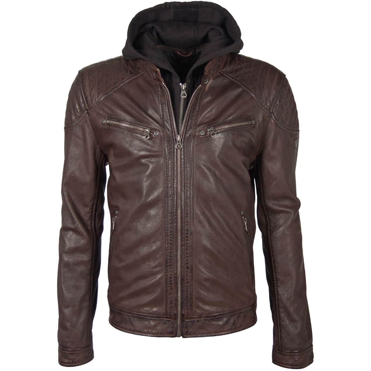 Geaca de Piele Naturala Barbati Gipsy Maro Inchis GBGorey 2 LASANV – IMBRACAMINTE Geaca de Piele Naturala Barbati Gipsy Maro Inchis GBGorey 2 LASANV – IMBRACAMINTE