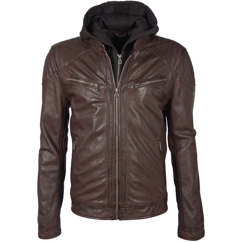 Geaca de Piele Naturala Barbati Gipsy Maro Inchis GBGorey 2 LASANV – IMBRACAMINTE Geaca de Piele Naturala Barbati Gipsy Maro Inchis GBGorey 2 LASANV – IMBRACAMINTE