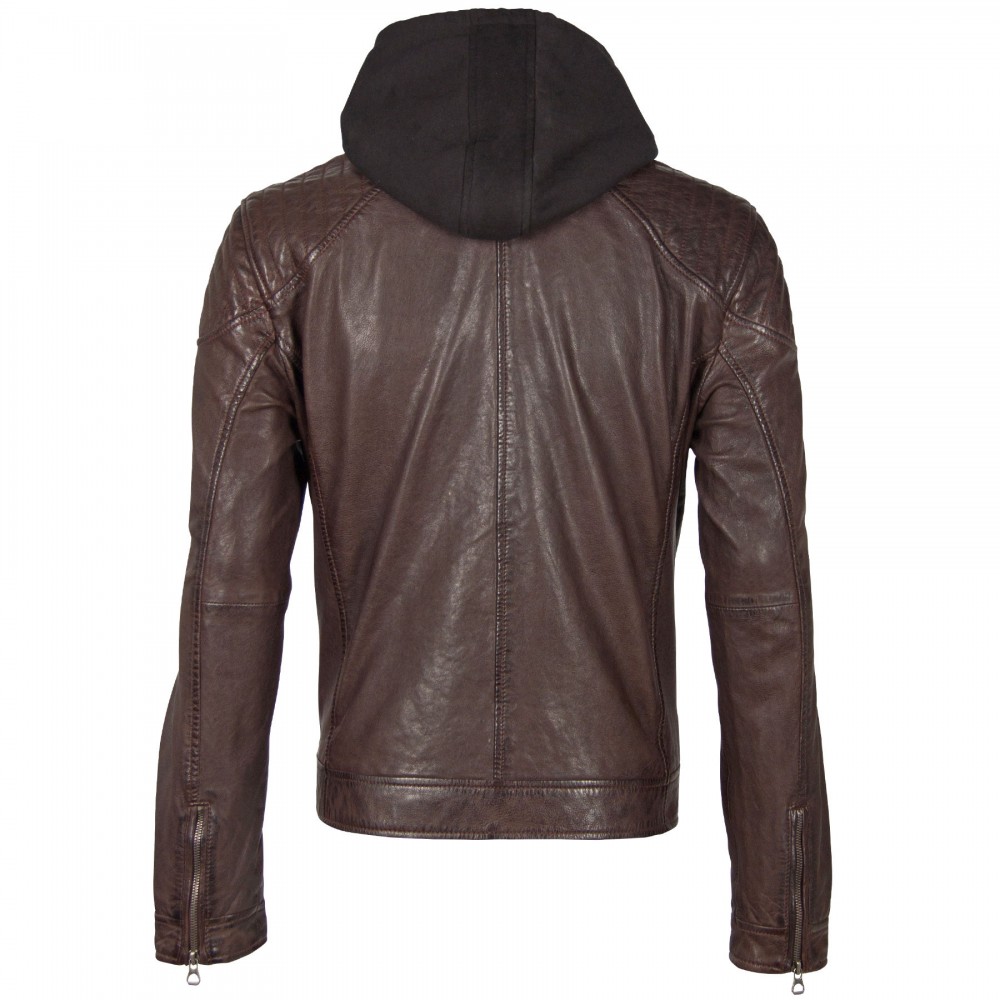 Geaca de Piele Naturala Barbati Gipsy Maro Inchis GBGorey 2 LASANV Geaca de Piele Naturala Barbati Gipsy Maro Inchis GBGorey 2 LASANV - readytowear.ro