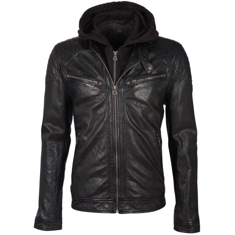 Geaca de Piele Naturala Barbati Gipsy Neagra GBGorey 2 LASANV – IMBRACAMINTE Geaca de Piele Naturala Barbati Gipsy Neagra GBGorey 2 LASANV – IMBRACAMINTE