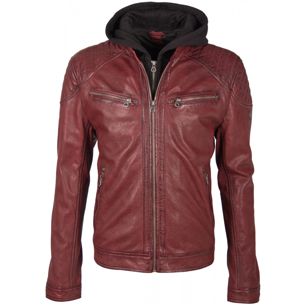 Geaca de Piele Naturala Barbati Gipsy Visinie GBGorey 2 LASANV Geaca de Piele Naturala Barbati Gipsy Visinie GBGorey 2 LASANV - readytowear