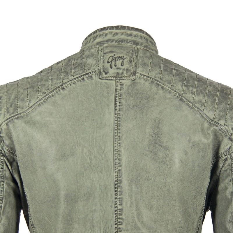Geaca de Piele Naturala Barbati Gipsy Verde Deschis GBGorey LAGAV – IMBRACAMINTE Geaca de Piele Naturala Barbati Gipsy Verde Deschis GBGorey LAGAV – IMBRACAMINTE