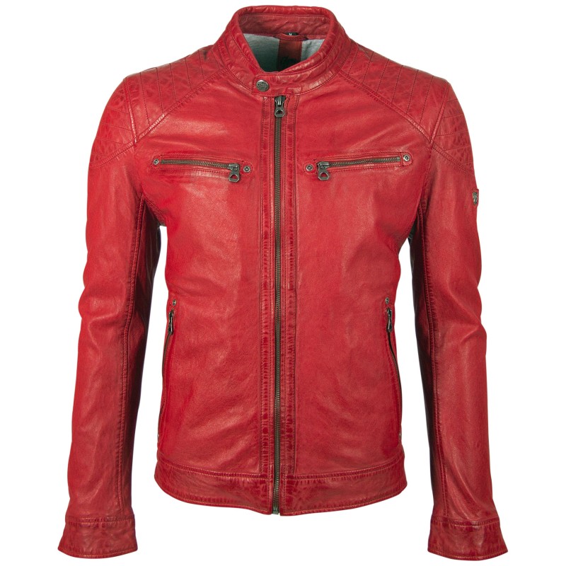 Geaca de Piele Naturala Barbati Gipsy Rosie GBGorey LAGAV – IMBRACAMINTE