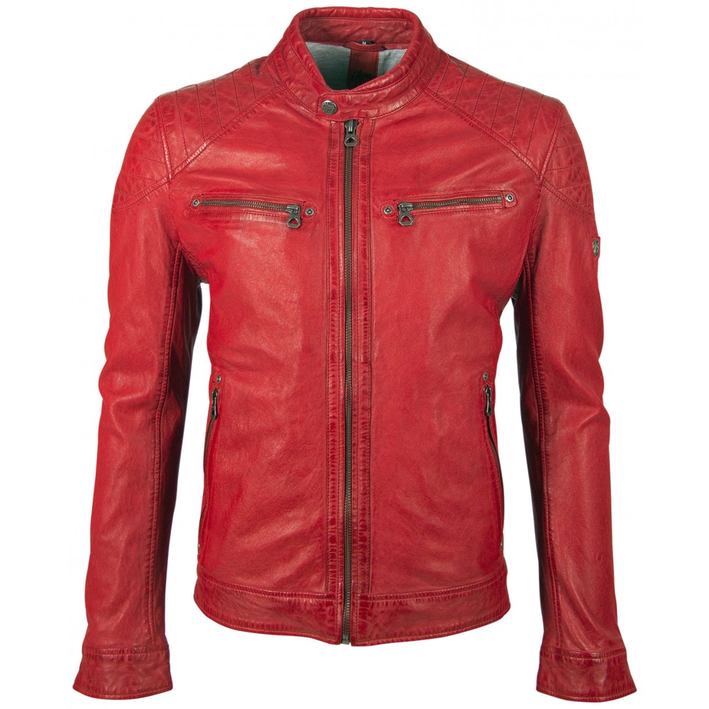Geaca de Piele Naturala Barbati Gipsy Rosie GBGorey LAGAV Geaca de Piele Naturala Barbati Gipsy Rosie GBGorey LAGAV - readytowear.ro