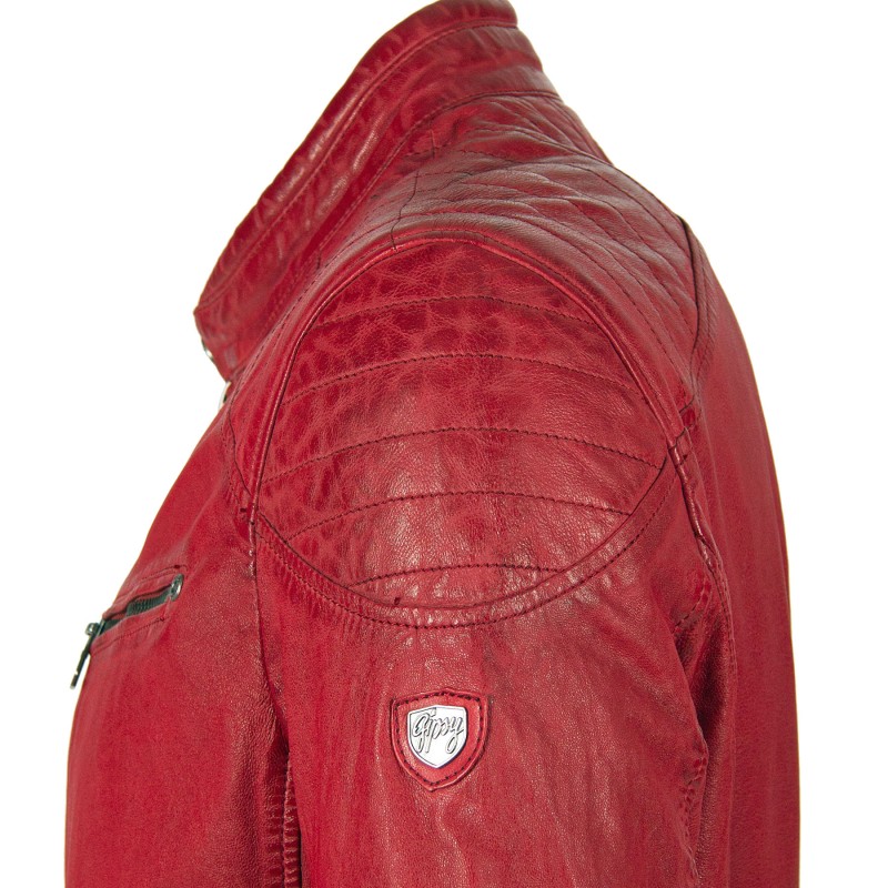 Geaca de Piele Naturala Barbati Gipsy Rosie GBGorey LAGAV – IMBRACAMINTE